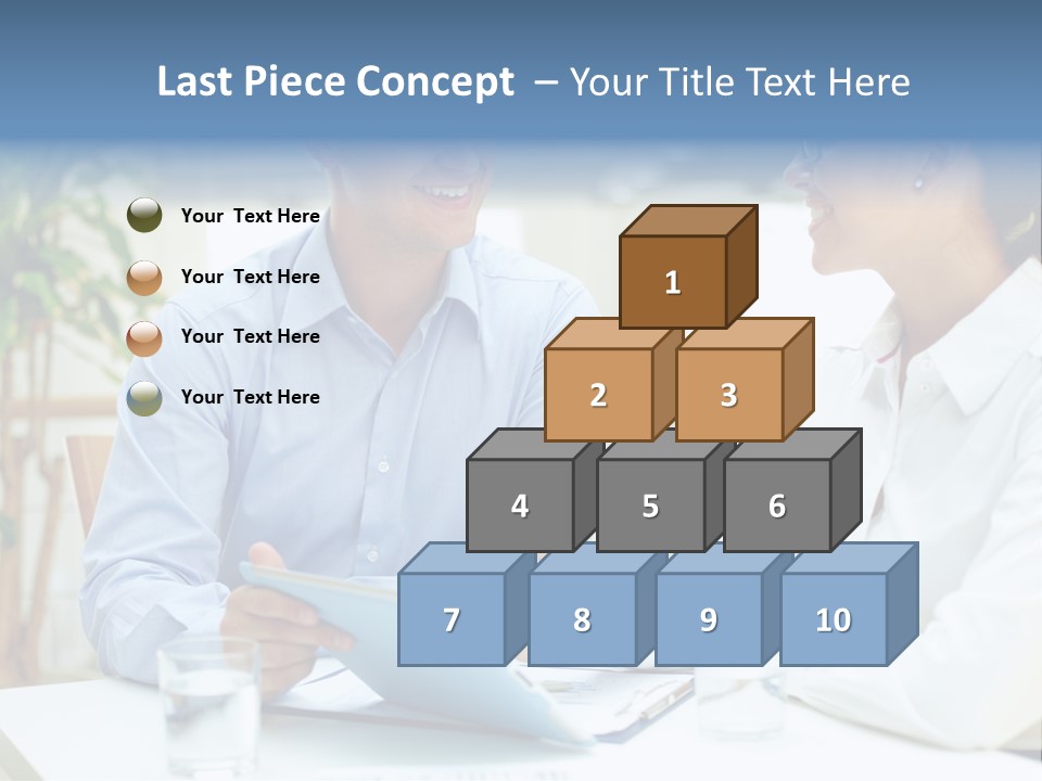 Couple Feminine Pretty PowerPoint Template