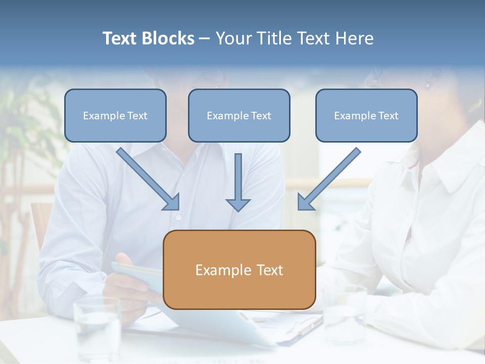 Couple Feminine Pretty PowerPoint Template