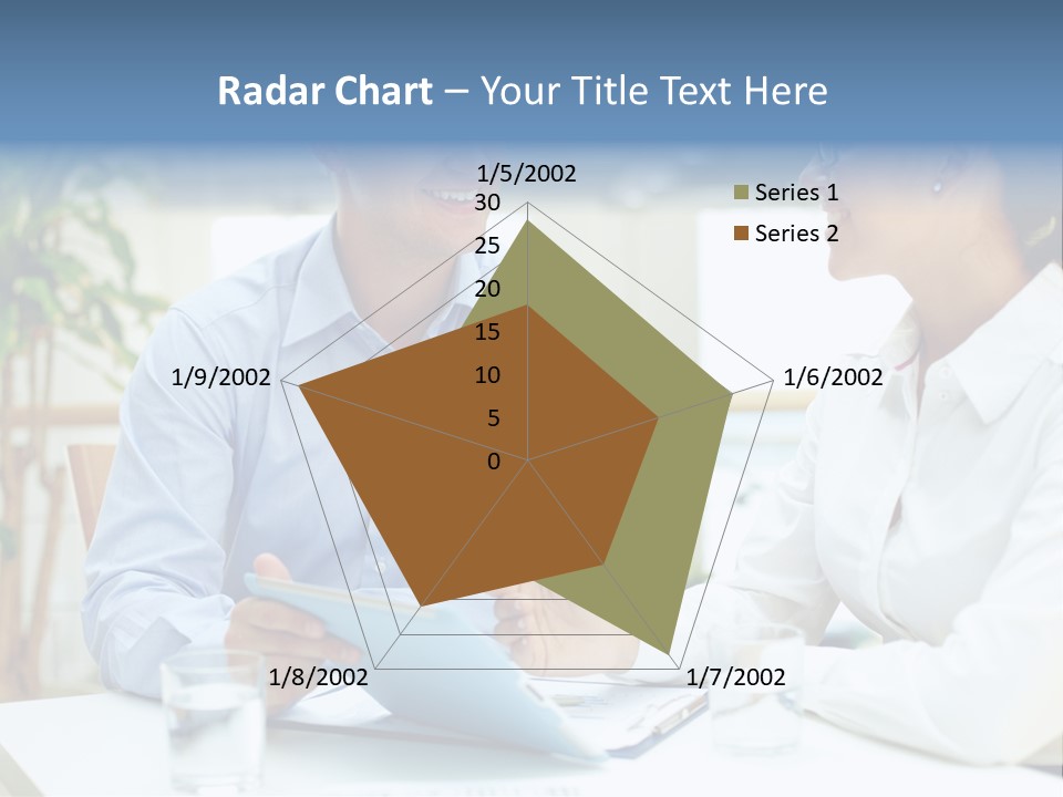 Couple Feminine Pretty PowerPoint Template