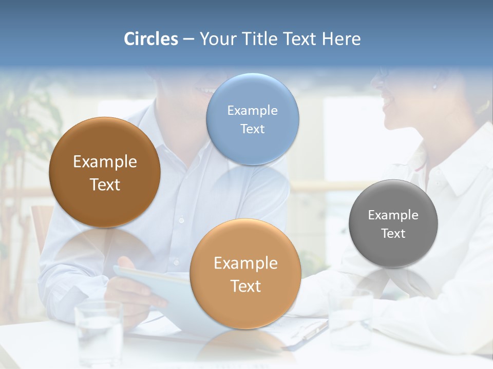 Couple Feminine Pretty PowerPoint Template