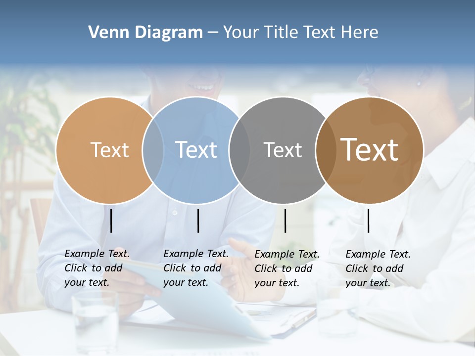 Couple Feminine Pretty PowerPoint Template