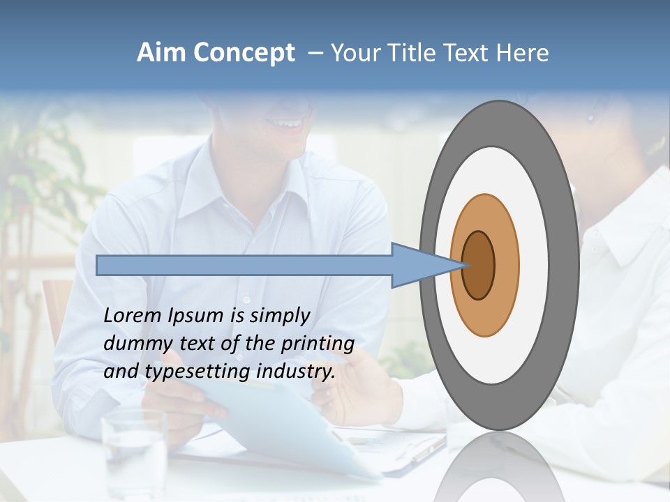 Couple Feminine Pretty PowerPoint Template