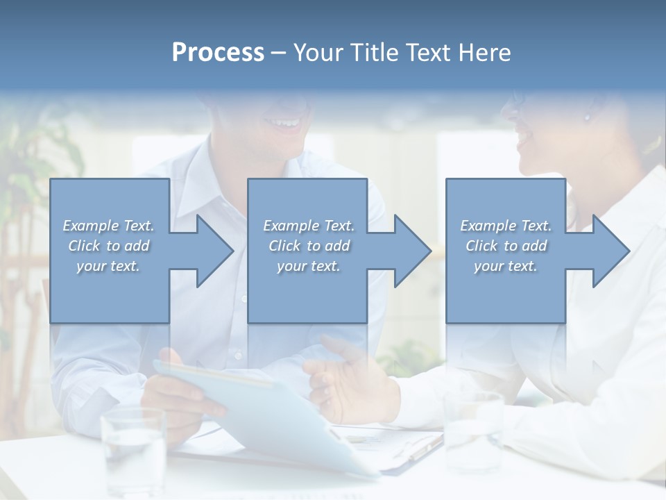 Couple Feminine Pretty PowerPoint Template