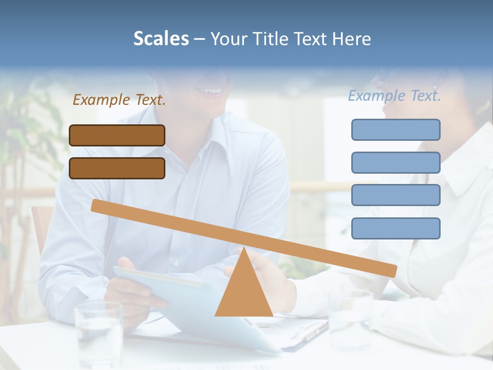 Couple Feminine Pretty PowerPoint Template