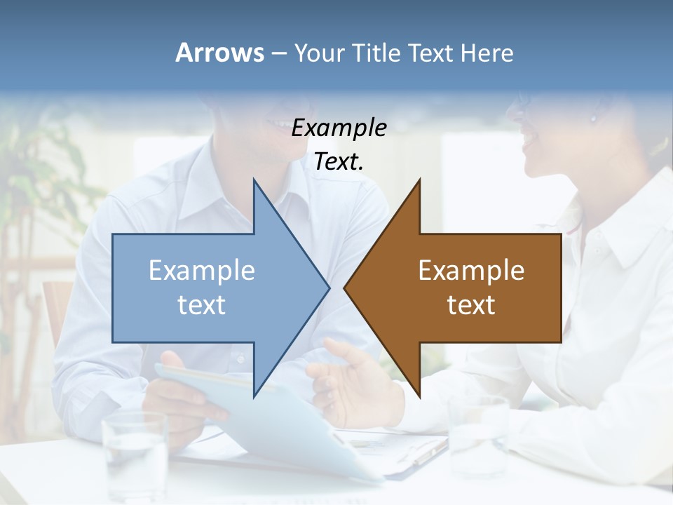 Couple Feminine Pretty PowerPoint Template