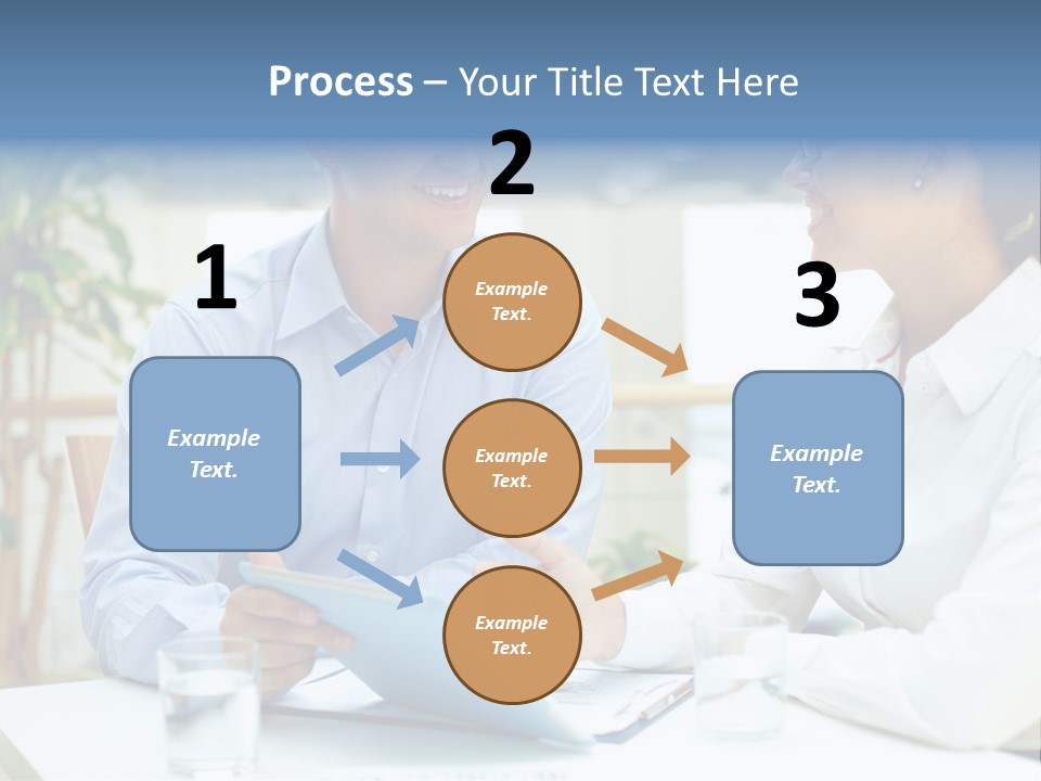 Couple Feminine Pretty PowerPoint Template