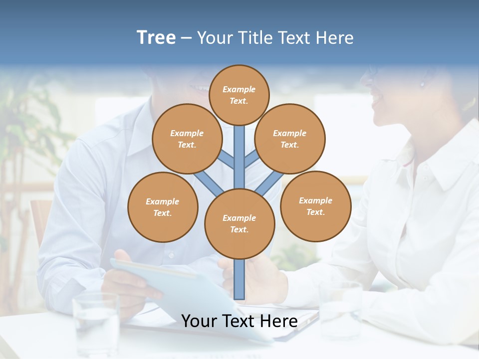 Couple Feminine Pretty PowerPoint Template