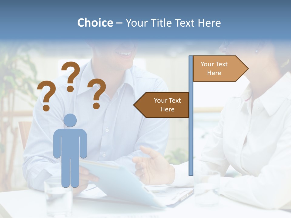 Couple Feminine Pretty PowerPoint Template