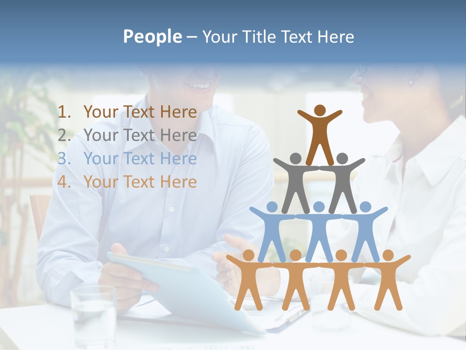 Couple Feminine Pretty PowerPoint Template