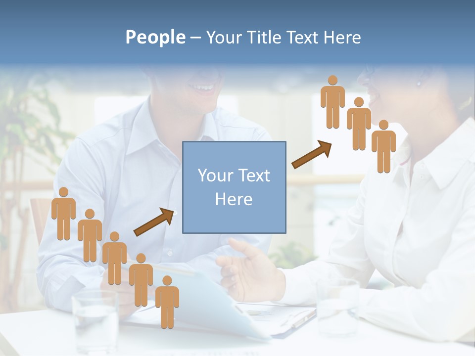 Couple Feminine Pretty PowerPoint Template