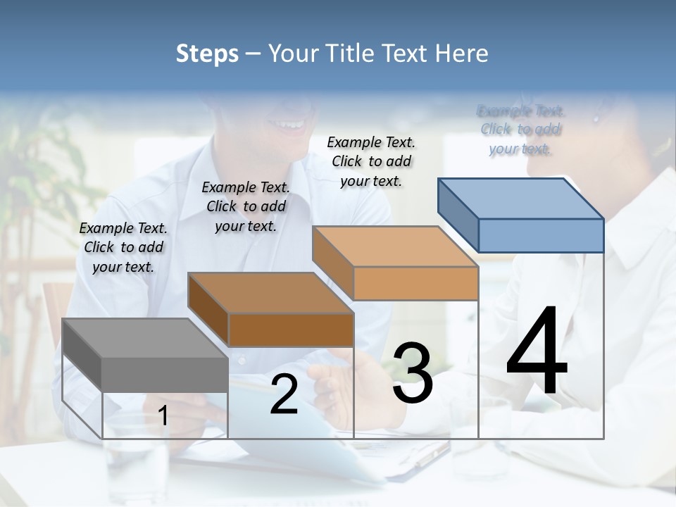 Couple Feminine Pretty PowerPoint Template