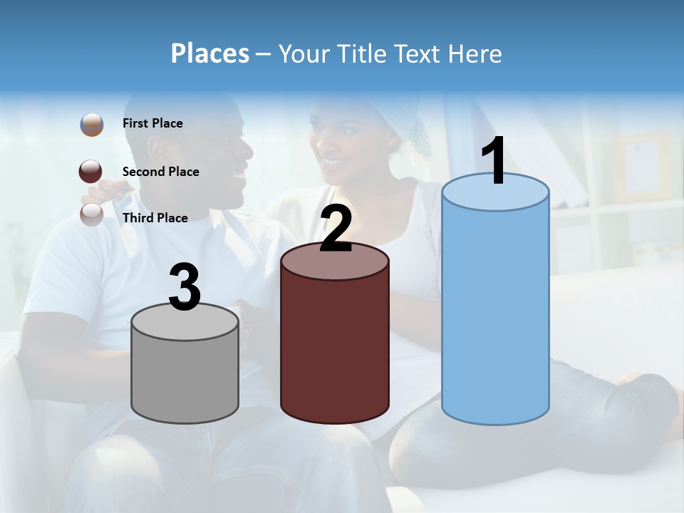 Couple Feminine Pretty PowerPoint Template