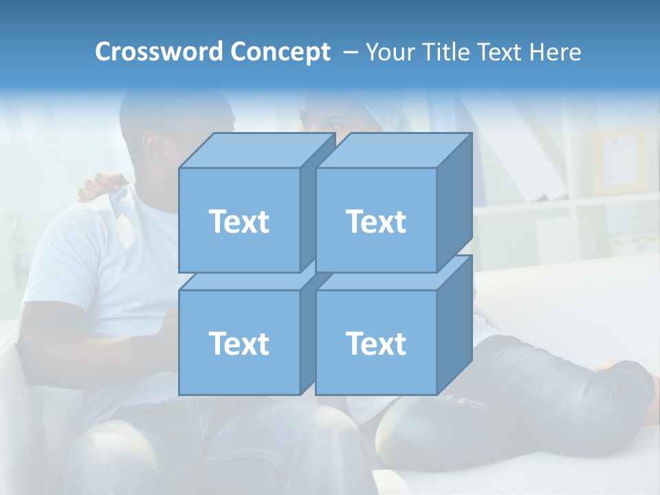 Couple Feminine Pretty PowerPoint Template