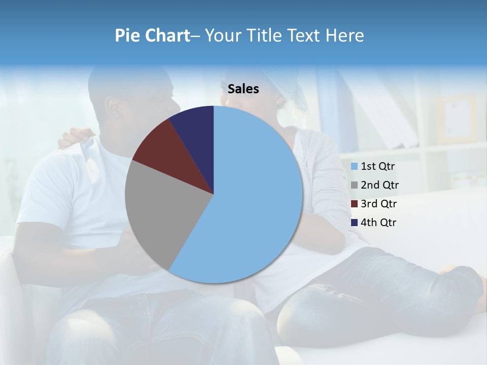 Couple Feminine Pretty PowerPoint Template