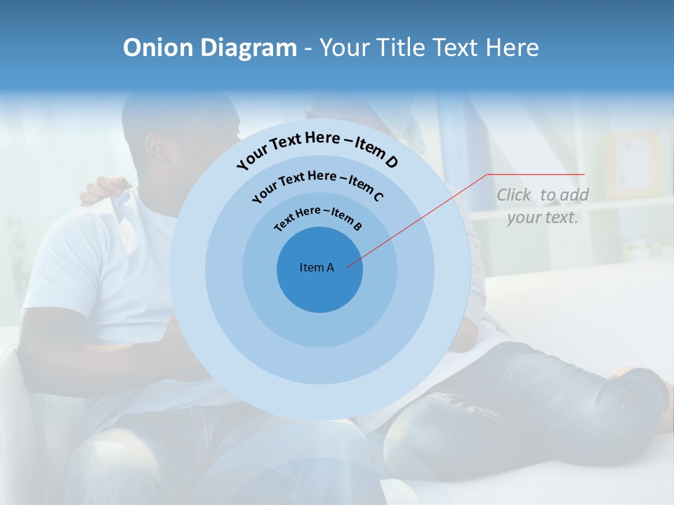 Couple Feminine Pretty PowerPoint Template