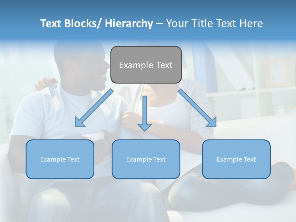 Couple Feminine Pretty PowerPoint Template