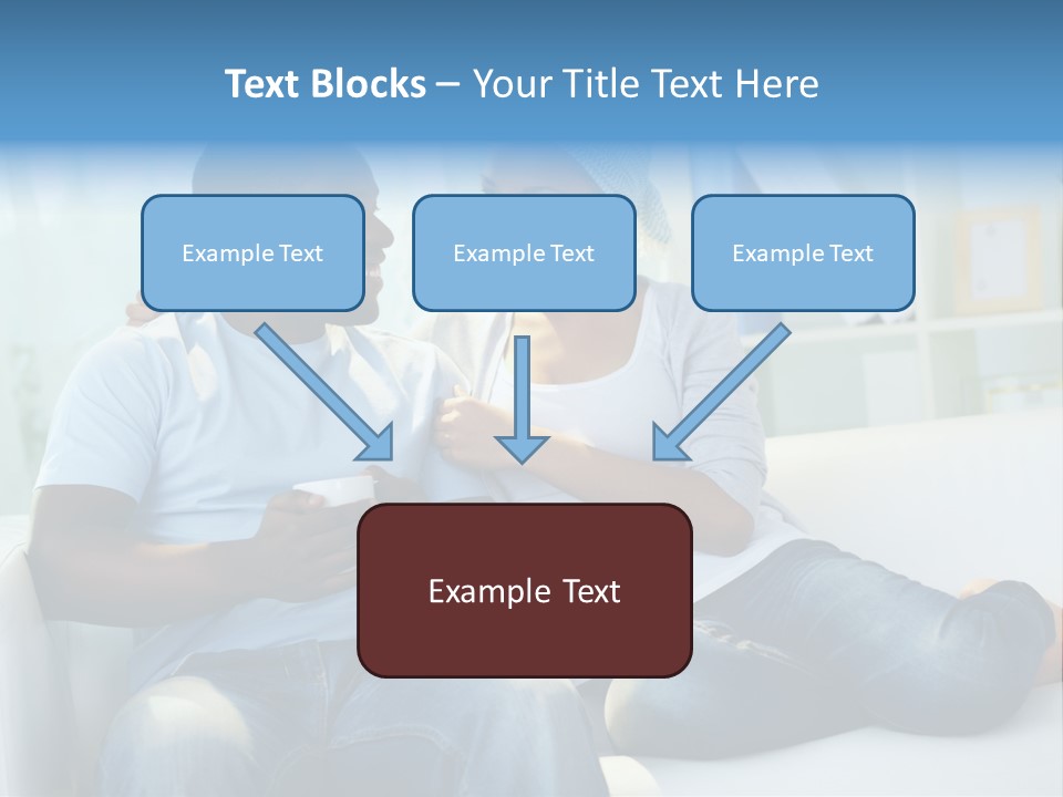 Couple Feminine Pretty PowerPoint Template