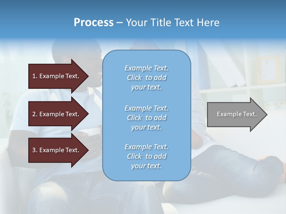 Couple Feminine Pretty PowerPoint Template