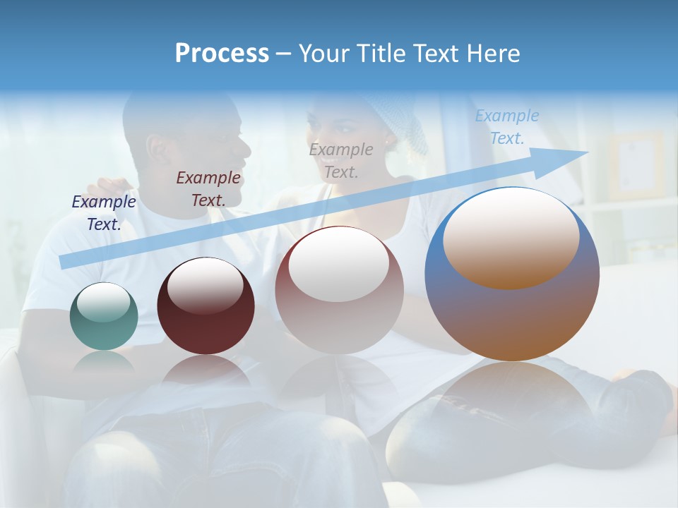 Couple Feminine Pretty PowerPoint Template