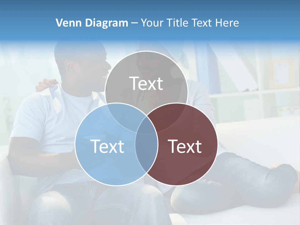 Couple Feminine Pretty PowerPoint Template