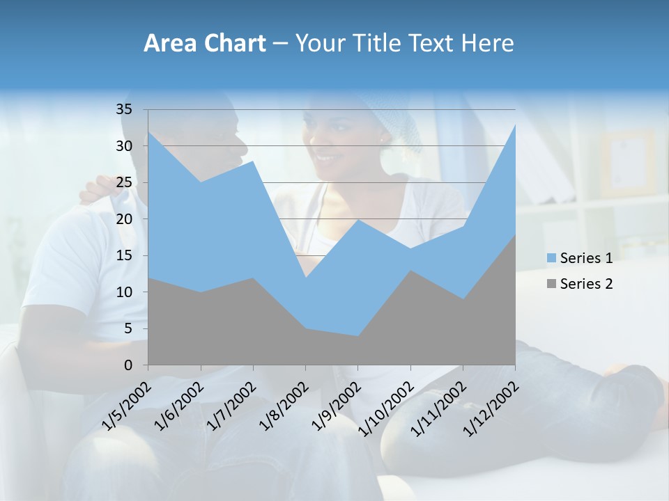 Couple Feminine Pretty PowerPoint Template