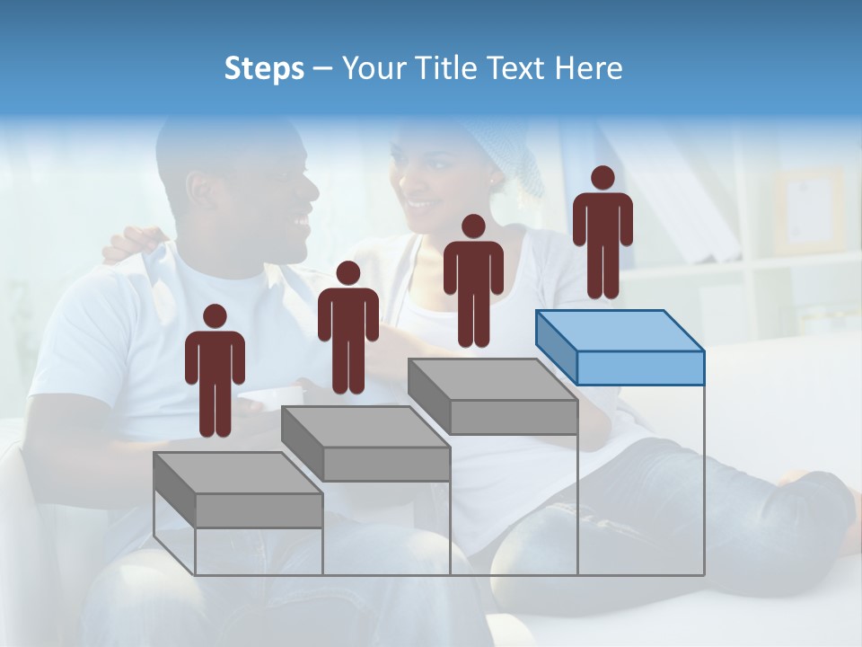 Couple Feminine Pretty PowerPoint Template