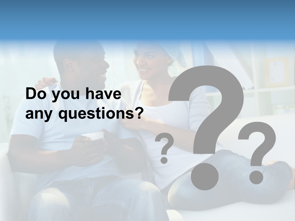 Couple Feminine Pretty PowerPoint Template