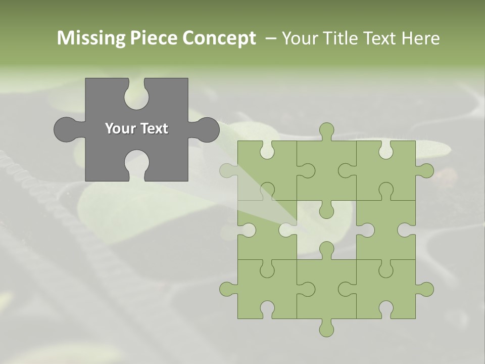 Agriculture Nursery Plant PowerPoint Template