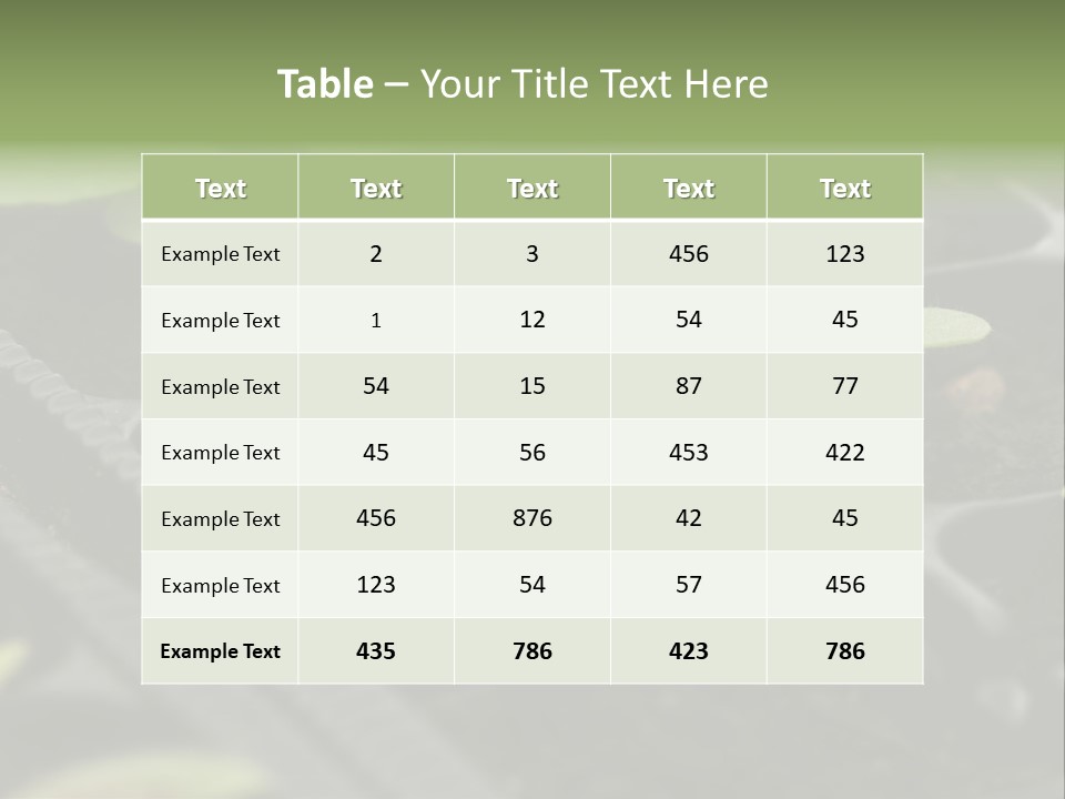 Agriculture Nursery Plant PowerPoint Template
