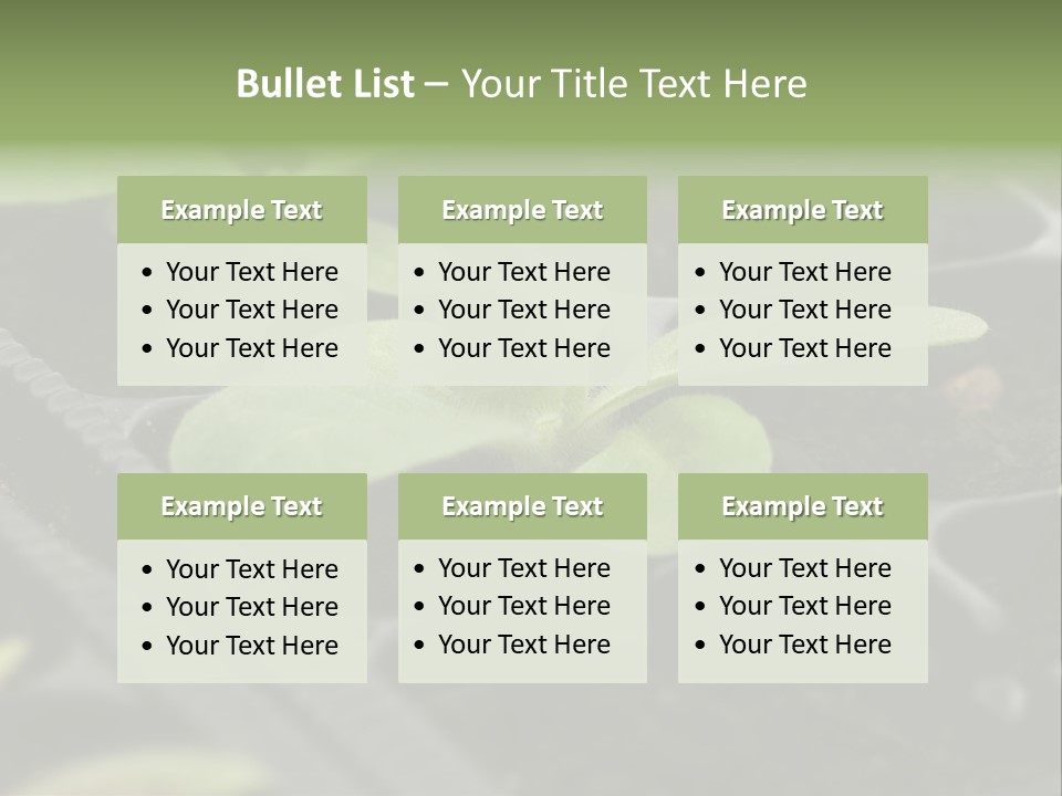 Agriculture Nursery Plant PowerPoint Template
