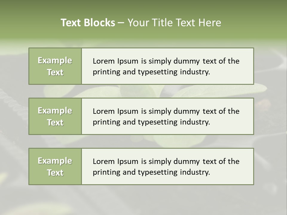 Agriculture Nursery Plant PowerPoint Template