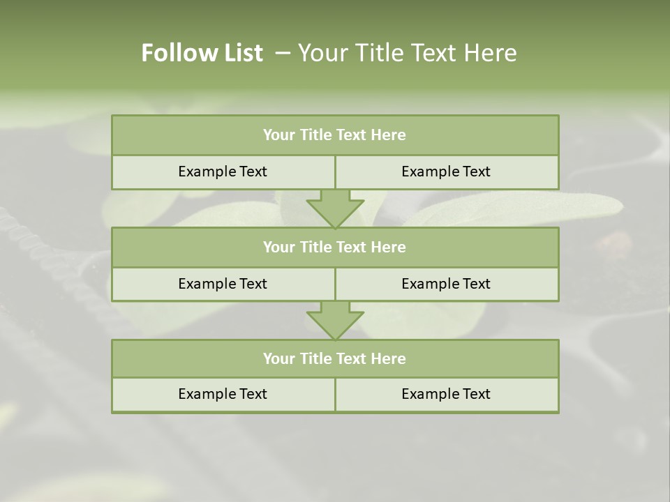 Agriculture Nursery Plant PowerPoint Template