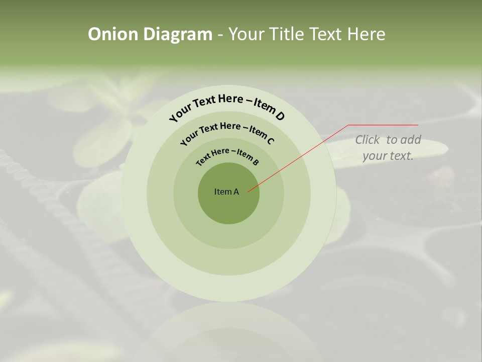 Agriculture Nursery Plant PowerPoint Template