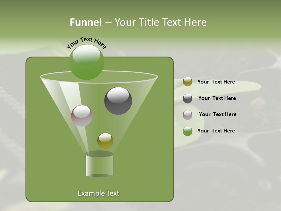 Agriculture Nursery Plant PowerPoint Template