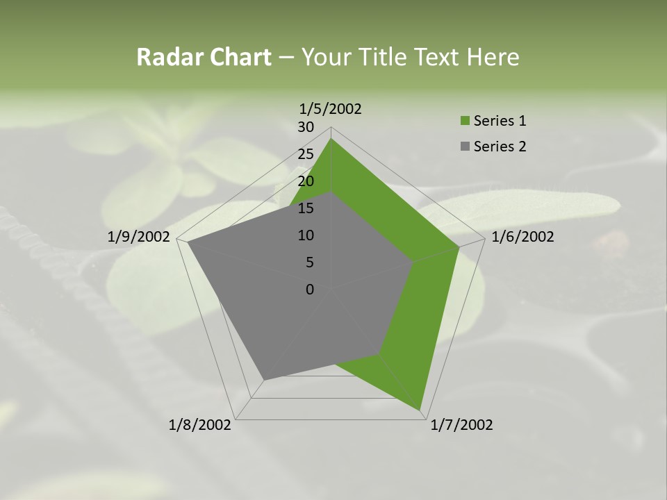 Agriculture Nursery Plant PowerPoint Template
