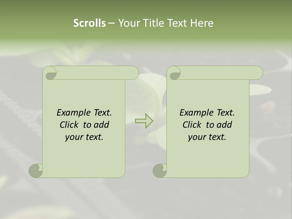 Agriculture Nursery Plant PowerPoint Template