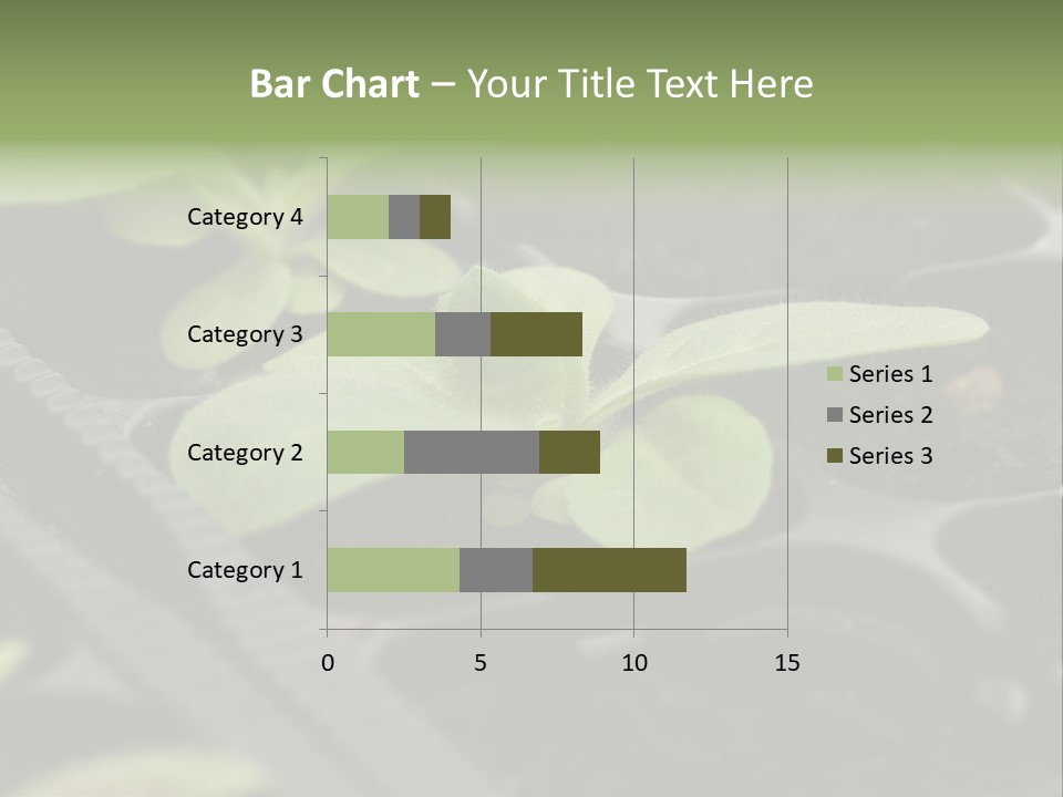 Agriculture Nursery Plant PowerPoint Template