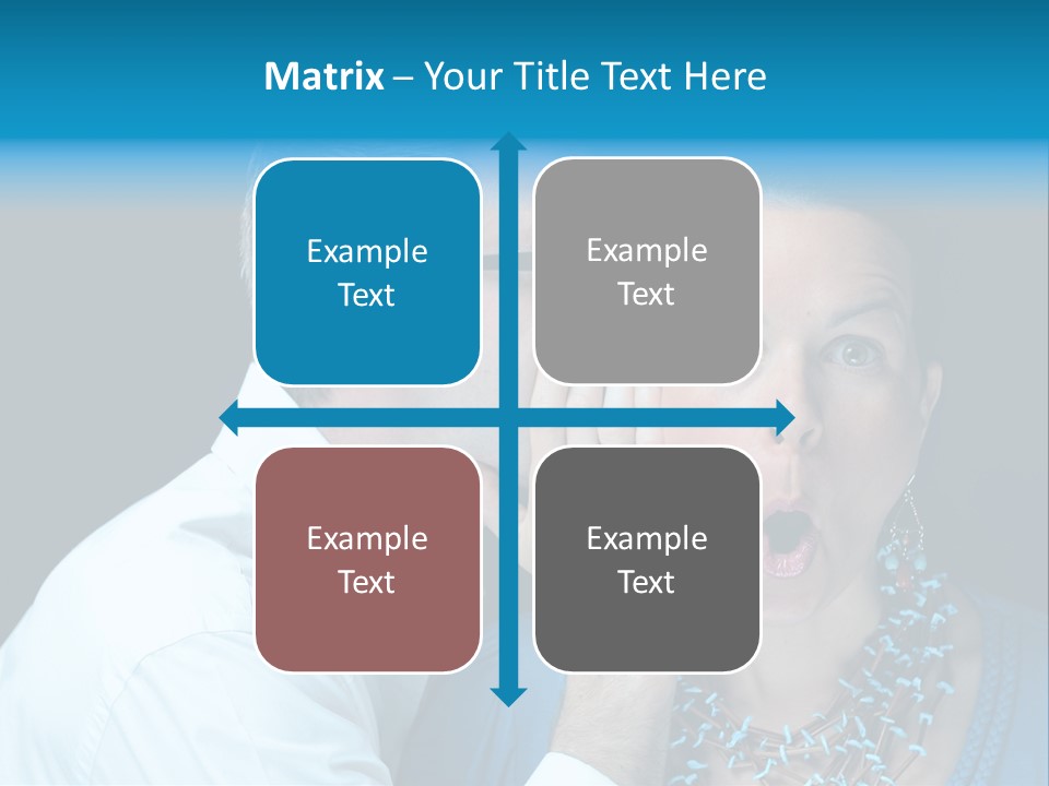 Juicy Woman Office PowerPoint Template