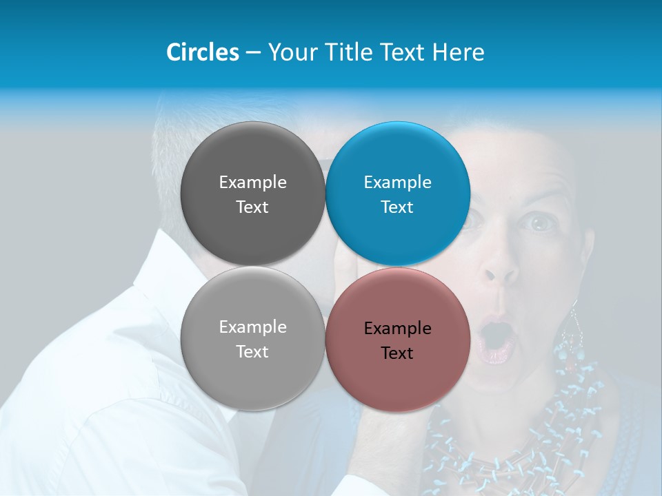 Juicy Woman Office PowerPoint Template