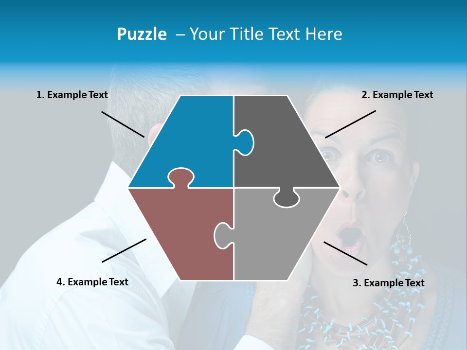 Juicy Woman Office PowerPoint Template