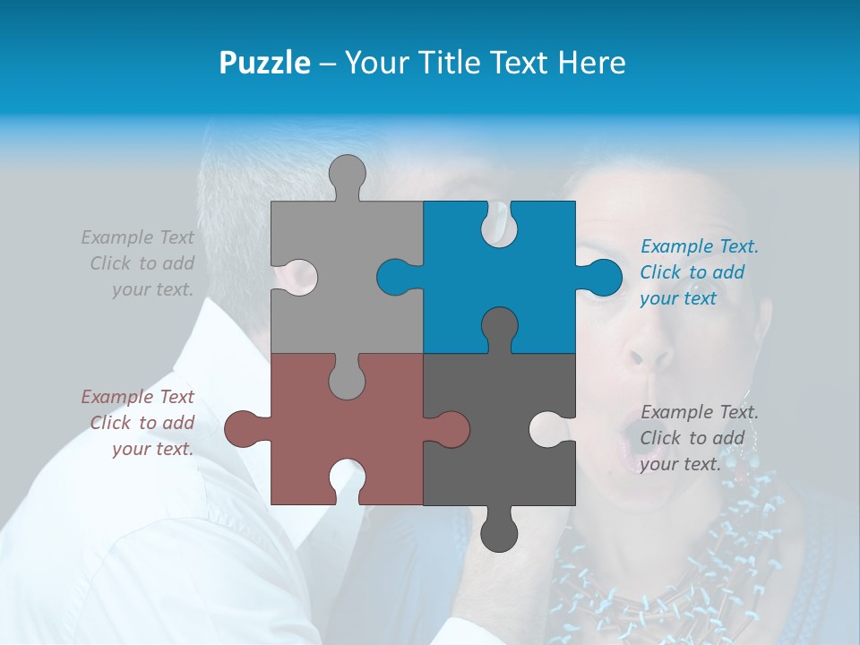 Juicy Woman Office PowerPoint Template