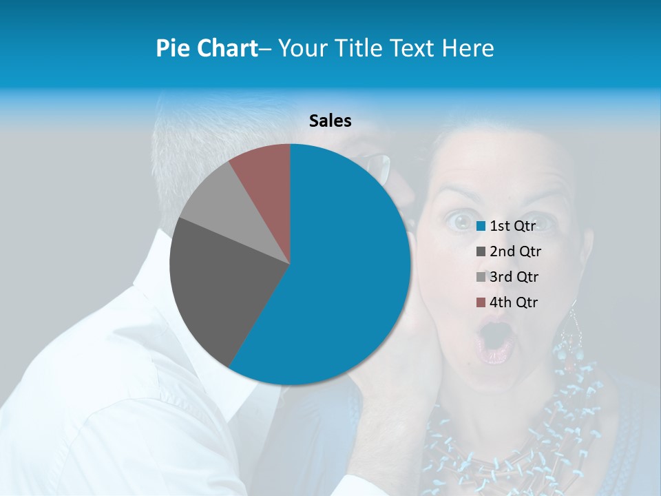 Juicy Woman Office PowerPoint Template