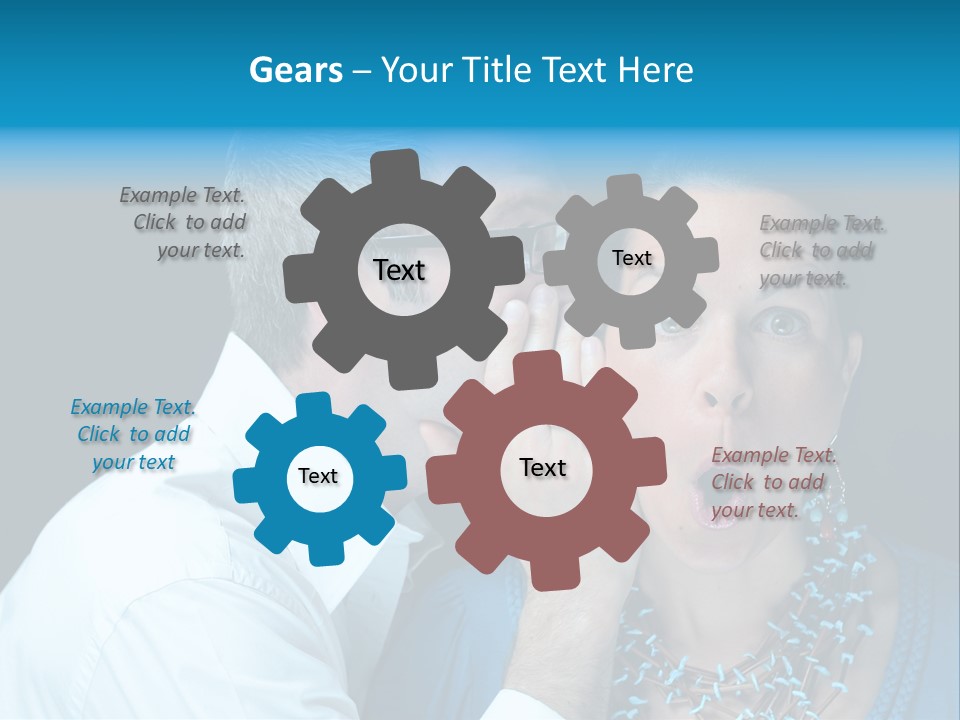 Juicy Woman Office PowerPoint Template