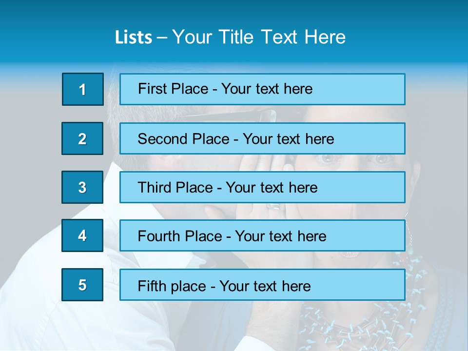 Juicy Woman Office PowerPoint Template