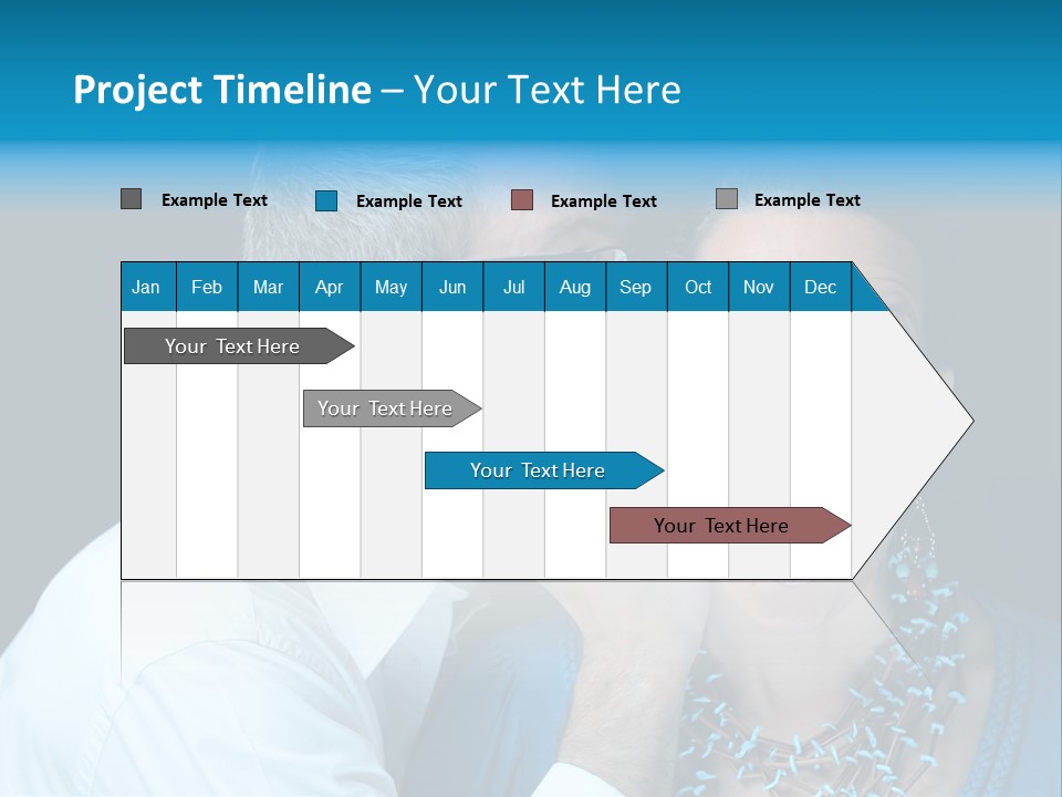 Juicy Woman Office PowerPoint Template