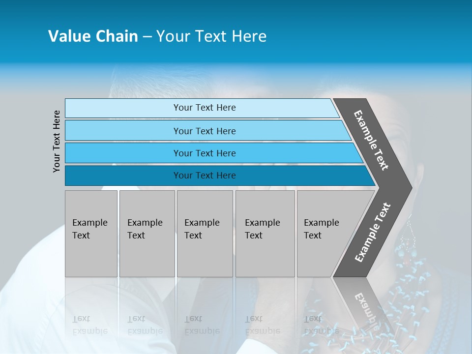 Juicy Woman Office PowerPoint Template