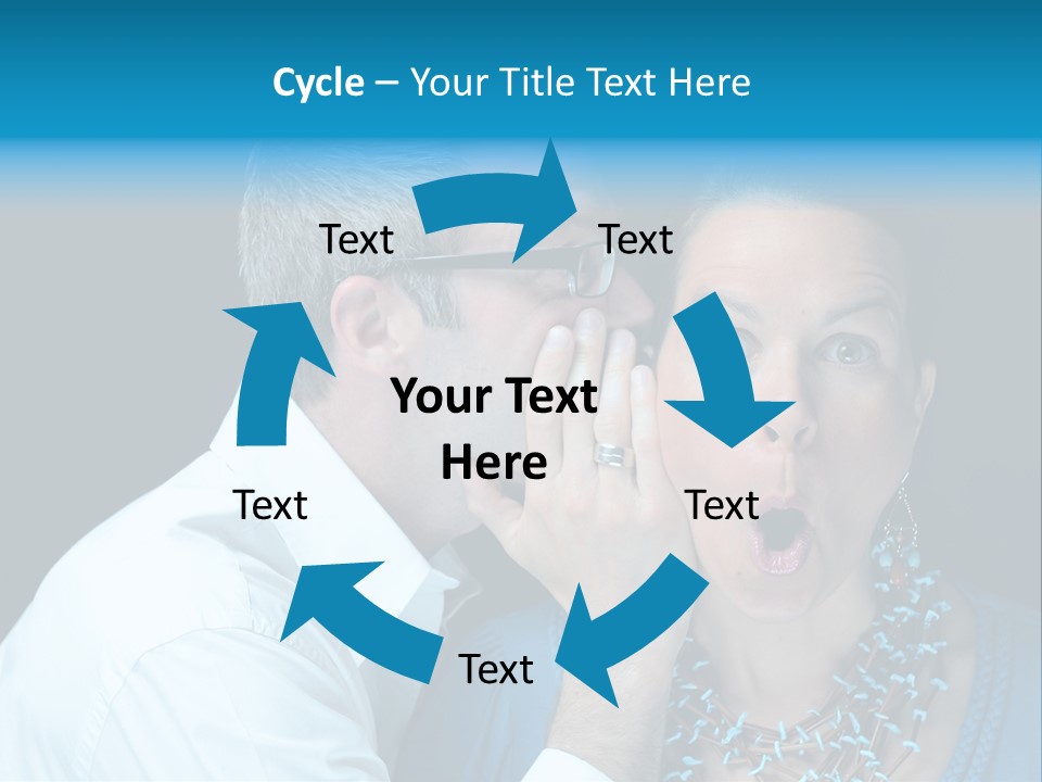 Juicy Woman Office PowerPoint Template