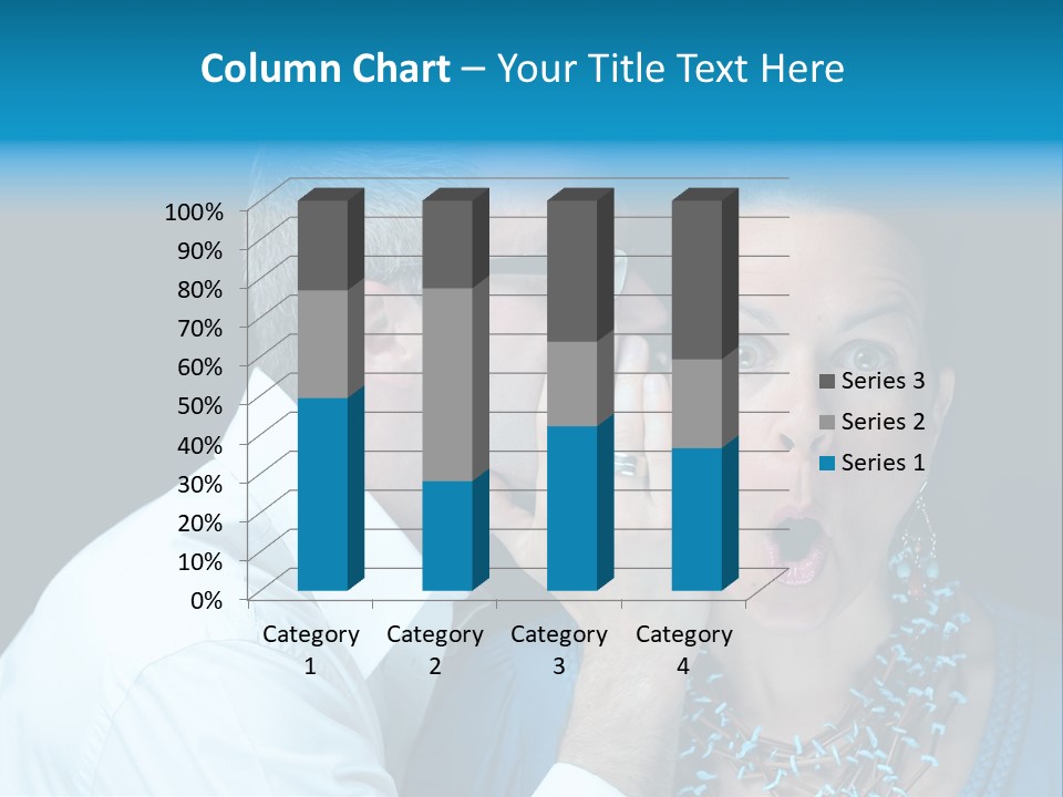 Juicy Woman Office PowerPoint Template