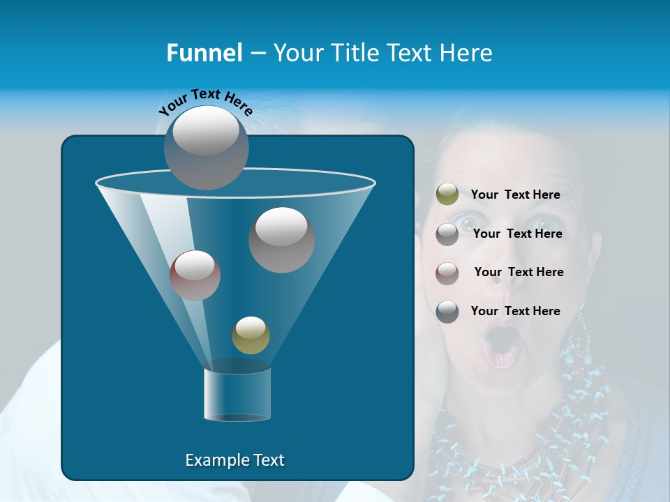 Juicy Woman Office PowerPoint Template