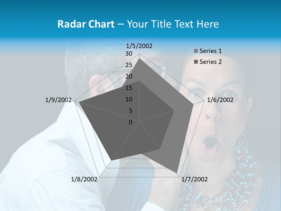 Juicy Woman Office PowerPoint Template